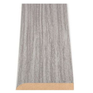 Moldura Guardapolvo Gris 1,2x7cm x 2,40m