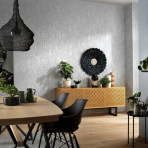 Plancha (UV) PVC Tipo Mármol Grafito 122 x 244cm x 3mm a $18.990.